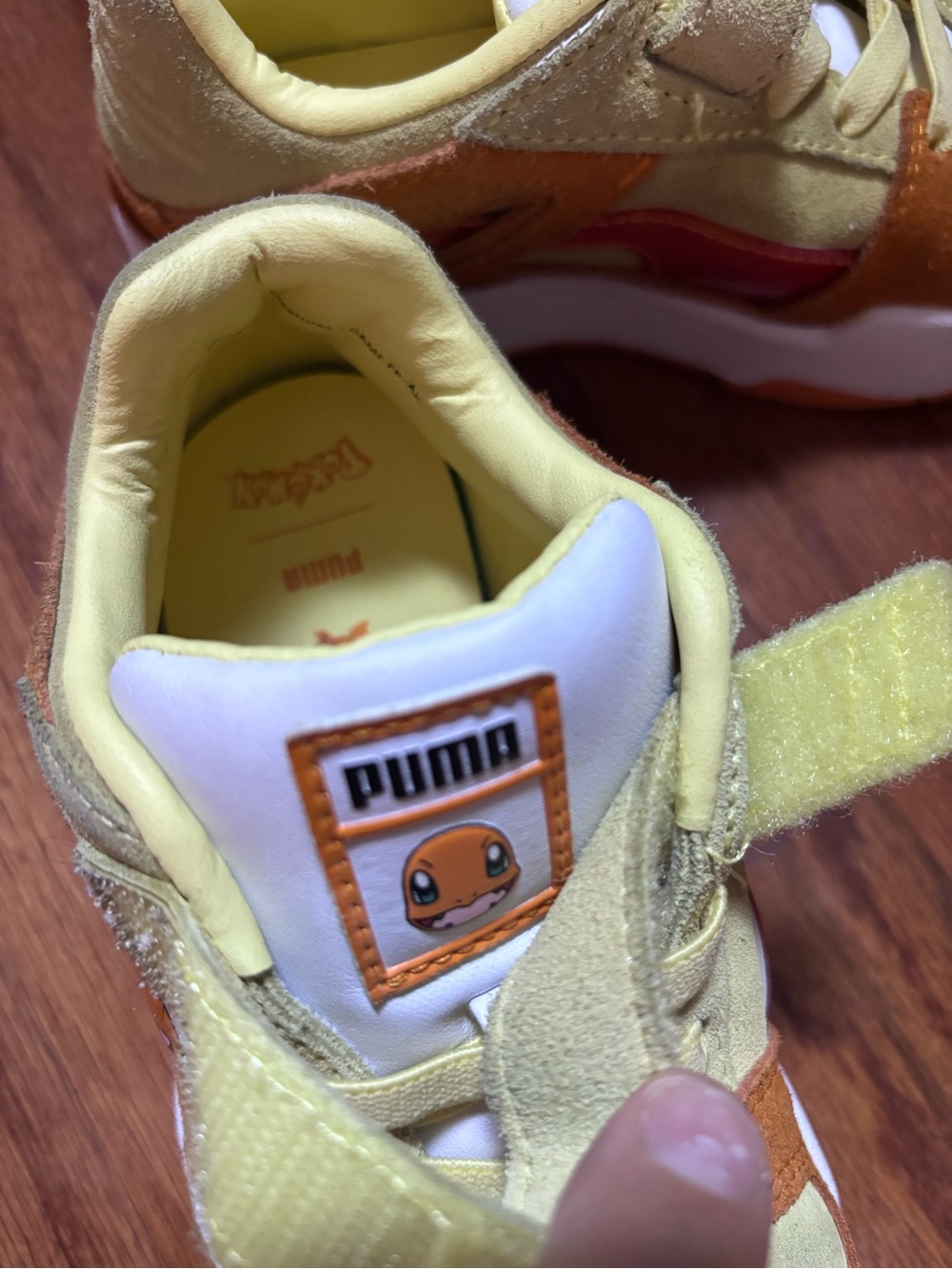 PUMA Pokemon Slipstream Charmander Boys' Sneakers size 13C - Picture 6 of 7